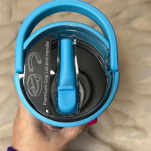 Hydrojug 40oz Sport Neon Shiny Blue Wave Limited Edition - Picture 3 of 3